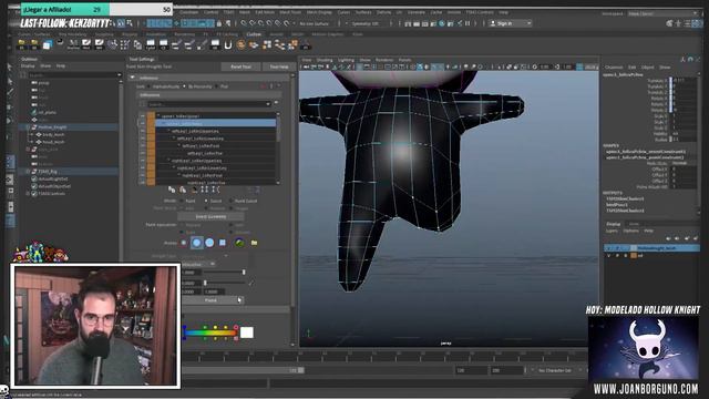 Así se hace un personaje en 3D: Huesos, Hollow Knight y Twerking смотреть онлайн