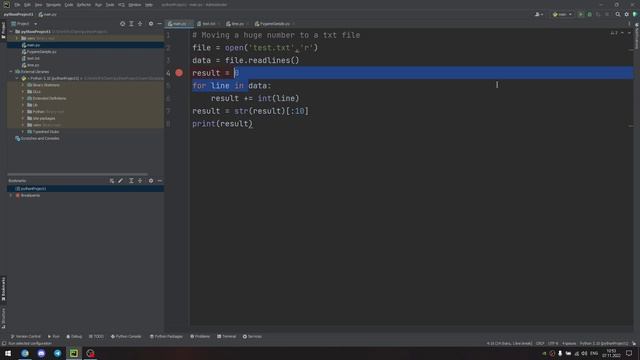 Решение задач Эйлера на Python. Задача 13. смотреть онлайн