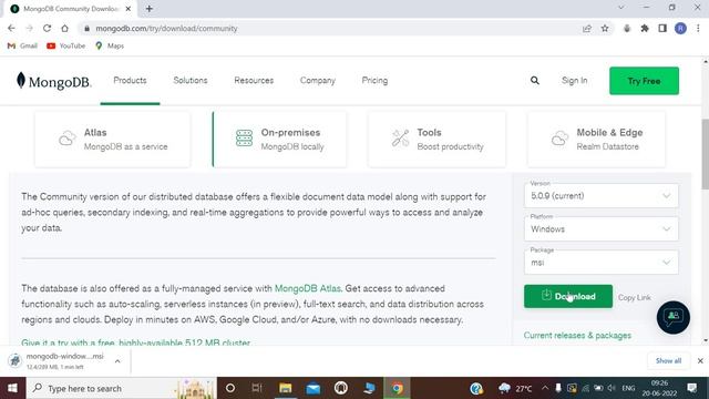 Installing the community version of MongoDB Compass смотреть онлайн