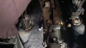 Матиз как снять трос ручника