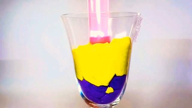 Satisfying video | Relaxing reverse drop squish and cutt kinetic sand | ASMR sounds #11 смотреть онлайн