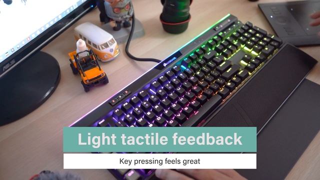 Upgrading my old Logitech keyboard to Corsair K95 Platinum смотреть онлайн