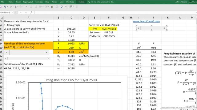 Solving a Nonlinear Equation in Excel смотреть онлайн