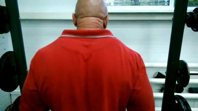 2017.09.01. День накачки плеч и трапеций. Шраги в тренажере Смита.