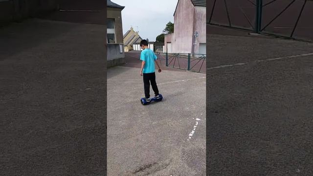 La première fois en Hoverboard(segway sans guidon) смотреть онлайн