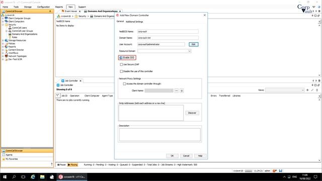#Commvault - User Administration & Security - Domains & Organizations - ActiveDirectory - Part-04/0 смотреть онлайн