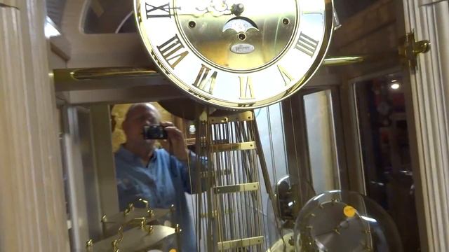 RIDGEWAY MODERN STYLE GRANDFATHER CLOCK