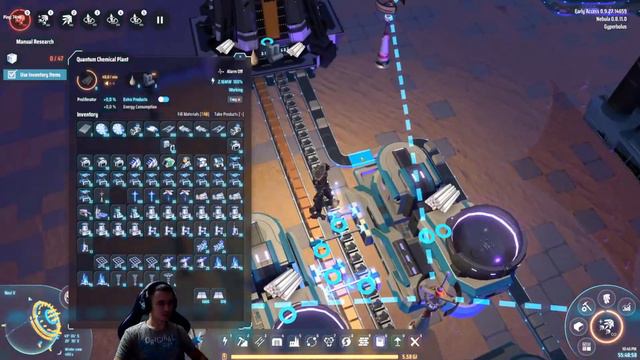 Сфера строится, белые кубы производятся, но проблемы не отпускают. Кооператив Dyson Sphere Program смотреть онлайн