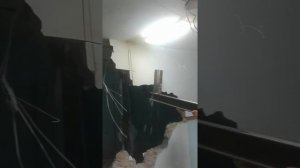 Безшумный демонтаж кирпичной стены.