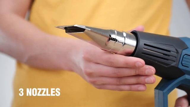 Строительные и промышленные фены,2000 В,5 насадок 1103 смотреть онлайн