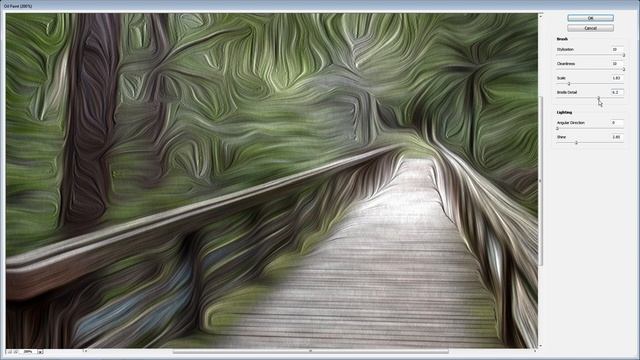 Photoshop CS6 Oil Paint Filter New Feature смотреть онлайн