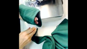 Как сшить водолазку из трикотажной лапши | Мастер класс по шитью