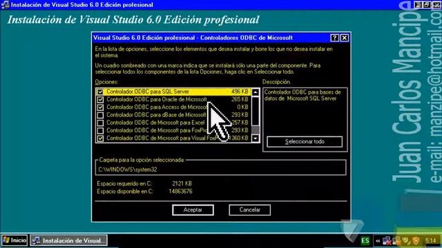 Instalacion de Visual Basic 6 Pro ESP de VisualStudio en Windows XP SP3 смотреть онлайн