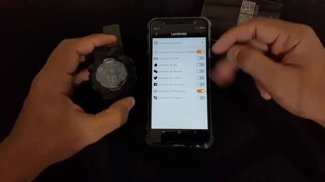 Relógio Smael 8013 Integração Com O App (PTBR)