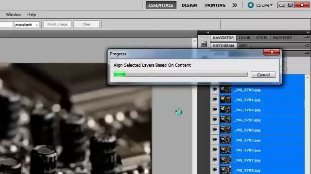 Focus Stacking With Photoshop CS5