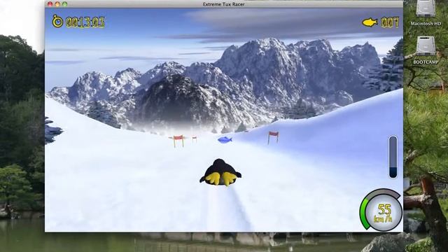 Extrem Tux Racer Game Review 3 смотреть онлайн