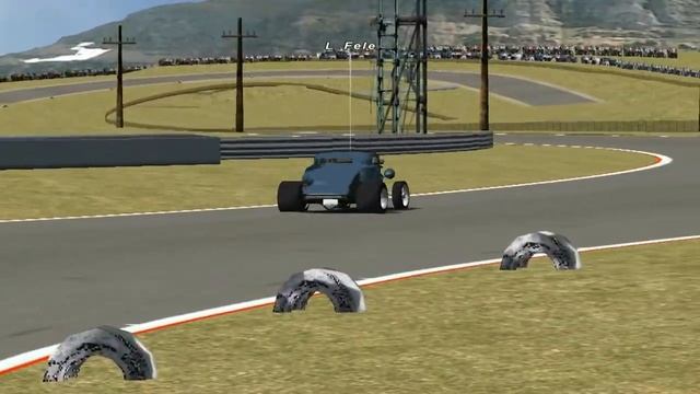 rFactor Ford coupe 32 Riverside Nascar смотреть онлайн