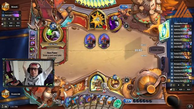 [Hearthstone] My Favorite Druid Deck Right Now!!! - Clown Druid Guide (2021) смотреть онлайн