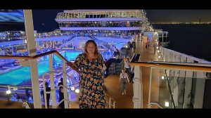 #2 КРУИЗНЫЙ ЛАЙНЕР MSC BELLISSIMA, КРУИЗ по Персидскому заливу. ДЕНЬ ПЕРВЫЙ. Исследуем лайнер )