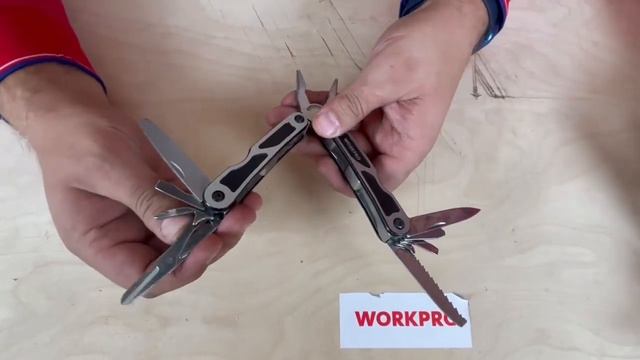 Обзор мультитулов WORKPRO и SwissTech.