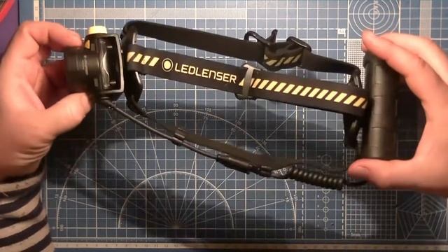 Налобный фонарь LED LENSER H7R WORK смотреть онлайн