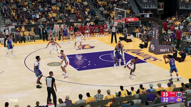 NBA 2K22 [PS5 UHD] Los Angeles Lakers vs Washington Wizards | Next Gen Ultra Graphics 4K Gameplay смотреть онлайн