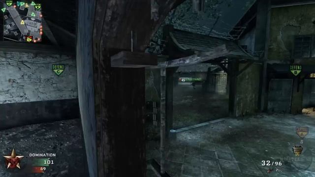 Call of Duty: Black Ops Mac Hanoi Domination Gameplay (BAMF Ripper) смотреть онлайн