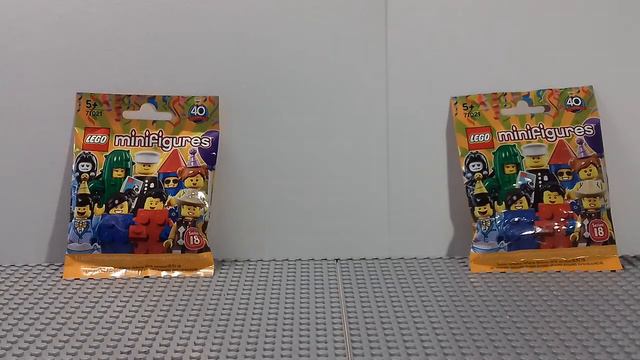 Обзор моих Lego животных + 2 мини-фигурки из 18 серии смотреть онлайн