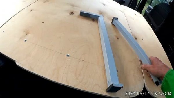 Спальное место на скорую руку. УАЗ Патриот. Видео от VLANK.