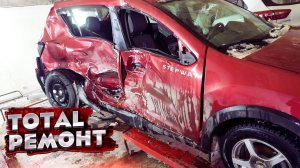 «ТОТАЛ» ? КУЗОВНОЙ РЕМОНТ Рено Сандеро. ВОССТАНОВЛЕНИЕ ПОСЛЕ ВСТРЕЧИ С ГАЗЕЛЬЮ. TOTAL BODY REPAIR