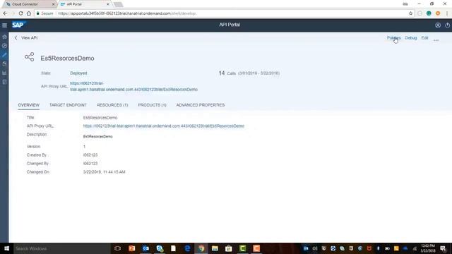 SAP API Management: Policy Template: JSON Threat Protection смотреть онлайн