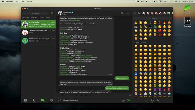 Телеграм бот на Python #1 – Разработка ботов с нуля. Как создать Telegram Bot смотреть онлайн