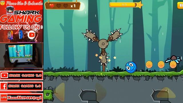 Bounce Ball | Bounce Tales | Red Hero Ball | ARed Ball | Jump Ball Gameplay! смотреть онлайн