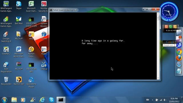 How To Watch Starwars on Command Prompt! (Full Step-By-Step Voice Tut.) смотреть онлайн