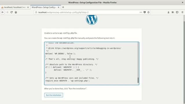unable to write to wp config.php file you can use смотреть онлайн