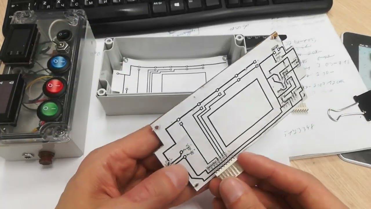 ОСВЕЩЕНИЕ В ПАЛАТКУ ДЛЯ ПОХОДОВ. Пульт управления. Часть 4 -МАКЕТИРОВАНИЕ. Выявление недостатков. смотреть онлайн