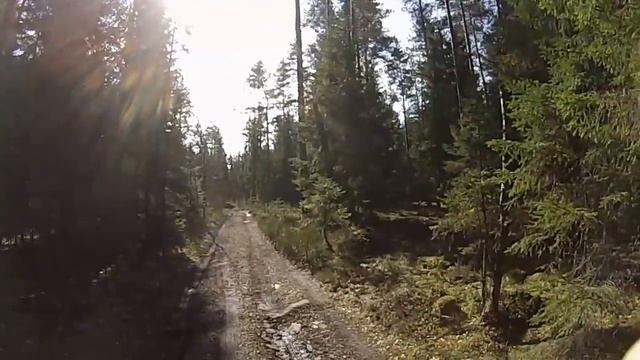 Озеро Глубокое. Выборгский район, Лейпясуо. Знакомство, апрель. смотреть онлайн