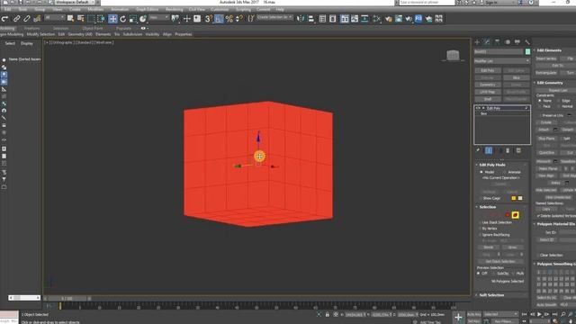 Основы моделирования в 3Ds Max. Модификатор в Edit poly смотреть онлайн