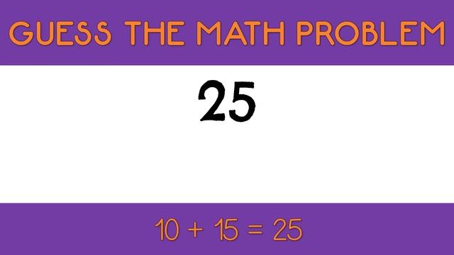 Guess... the MATH PROBLEM | ADDITION TO 50 | MATH QUIZ смотреть онлайн