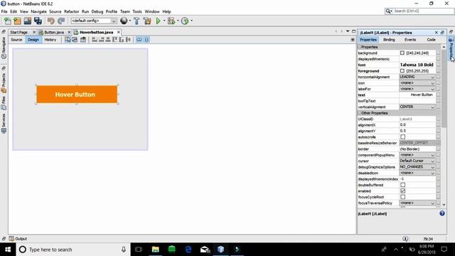 How to make hovering button in java [Free Code] смотреть онлайн