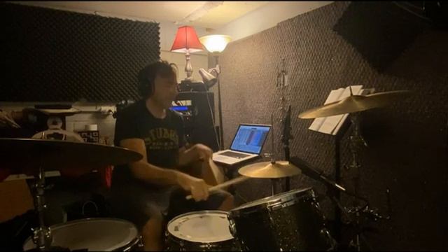 Brian Griffin - drums - film score session смотреть онлайн