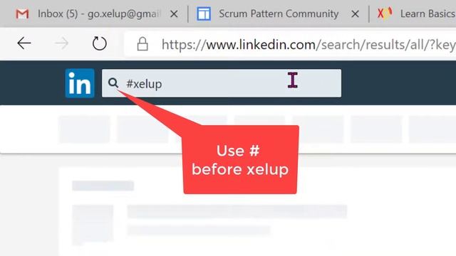How to Follow #xelup hashtag in LinkedIn смотреть онлайн