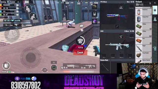 7000 RANK IN ASIA | PUBG MOBILE LIVE смотреть онлайн