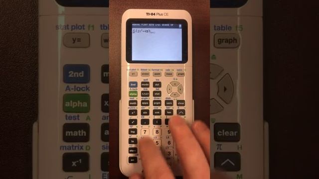 How to use the nDeriv() and fnInt() functions on the TI-84 and TI-83 смотреть онлайн