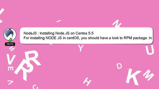 NodeJS : Installing Node.JS on Centos 5.5 смотреть онлайн