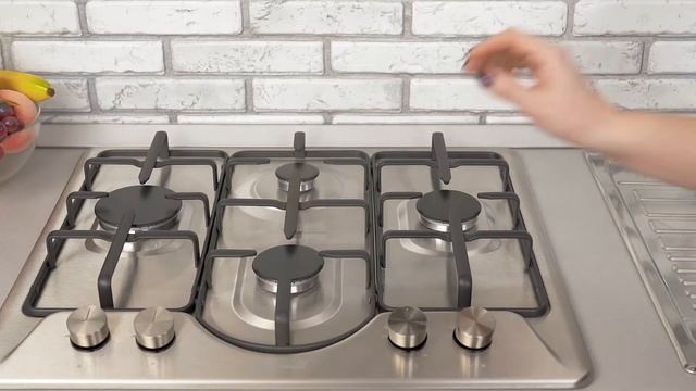 Обзор газовой варочной поверхности PGT 60 PARTITA от итальянского бренда FORNELLI