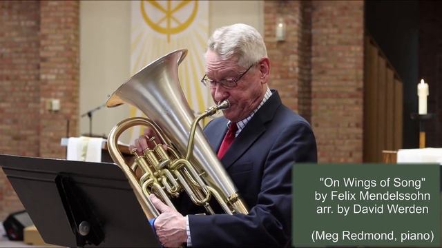 "On Wings of Song" - Euphonium or Baritone Horn Solo with Pian, by Felix Mendelssohn (arr. Werden) смотреть онлайн
