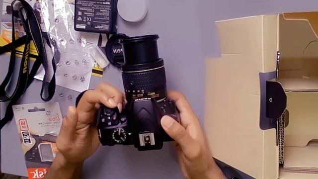 Nikon D3400 with Tripod Unboxing and Review ? ?| Important tutorials смотреть онлайн