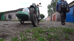 ИЖ Юпитер 3.Ставим коляску,РАЗЛОЖИЛИСЬ)))