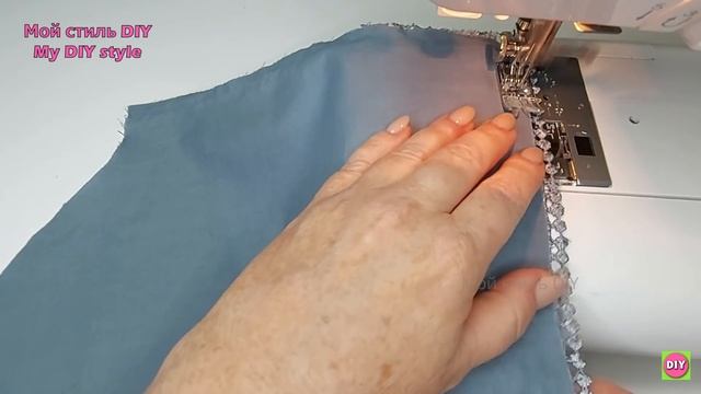 ?? 5 Уловки и хитрости шитья (без оверлока). Как сшить рукава с кружевом? смотреть онлайн